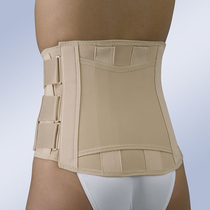 Faja Sacrolumbar Con Almohadilla Unisex - Faja Sacrolumbar Semirrígida  Unisex