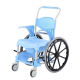 Silla de Ducha y Wc Autopropulsable con Ruedas Grandes MOEM