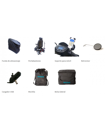 ACCESORIOS SCOOTER I-CONFORT