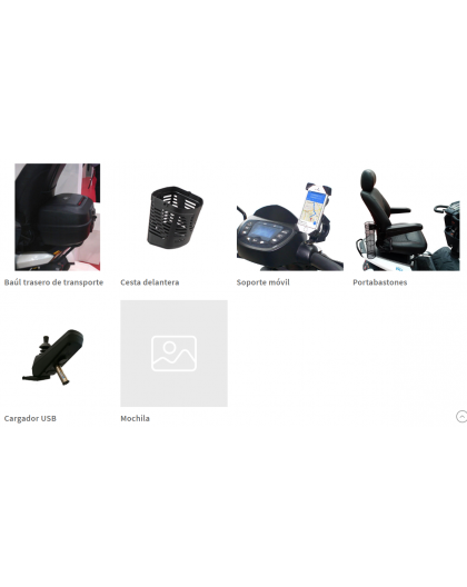 ACCESORIOS SCOOTER I-VITA