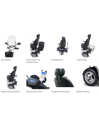 ACCESORIOS SCOOTER I-GALAXY